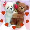 Медведи Влюблённые игрушечные медвежата аватар