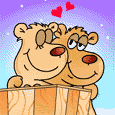 Медведи Влюблённые мишки аватар