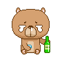 Медведи Мишка выпивает аватар