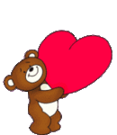 Медведи Мишка обнял сердце аватар