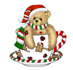 Медведи Мишка в новогодней чашке аватар
