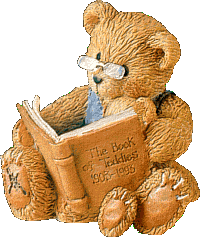 Медведи Мишка читает книгу аватар