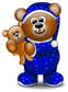 Медведи Мишутка в пижаме аватар