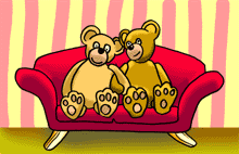 Медведи Мишки на диване аватар