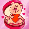 Медведи Мишка с сердечком в подарок аватар