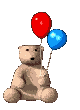 Медведи Мишка с шариками аватар
