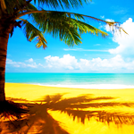Море Пляж на тропическом острове аватар