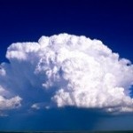 Море Огромное облако весит над морем аватар