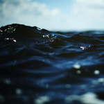 Море Волны моря двигаются аватар