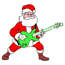 Музыка и танцы Дед мороз с гитарой аватар