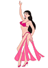 Музыка и танцы Девушка в розовом аватар