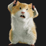 Мышки, хомяки Злой опасный хомяк аватар