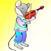 Мышки, хомяки Мышь со скрипкой аватар