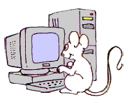 Мышки, хомяки Мышка работает за компьютером аватар