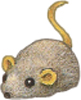 Мышки, хомяки Мышка с желтыми ушками аватар