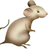Мышки, хомяки Мышка принюхивается аватар