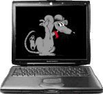 Мышки, хомяки Мышь на зкране компьютера аватар