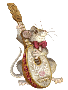 Мышки, хомяки Мышка -музыкант аватар