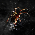 Насекомые, жучки, паучки Паук в паутине аватар