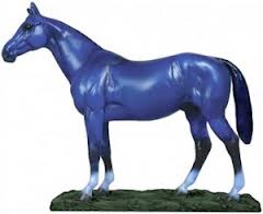 Новый год и Рождество Синяя лошадка аватар