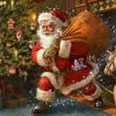 Новый год и Рождество Сантаклаус из камина аватар