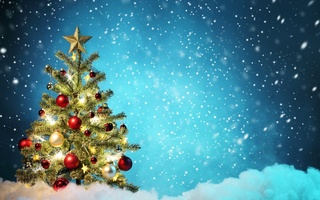 Новый год и Рождество С Новым годом! Новогодняя красавица елка в игрушках аватар