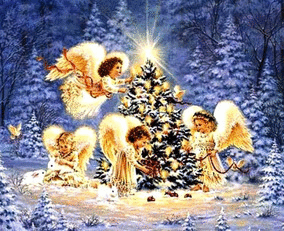 Новый год и Рождество С Рождеством! Ангелочки рождественские аватар