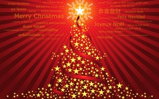 Новый год и Рождество С Новым годом! Новогодняя красавица елка из звездочек аватар