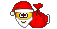 Новый год и Рождество Санта с мешком машет нам. Он спешит! аватар