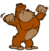 Обезьяны Сильная горилла аватар