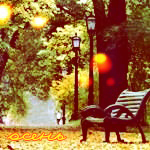 Осень Осенний парк, фонари аватар