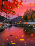 Осень Осень, вечер, листопад на закате аватар