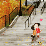 Осень Осень. Поцелуй на лестнице аватар
