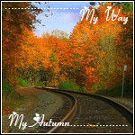 Осень Рельсы уходят в осенний лес (my way, my autumn) аватар