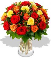 Букеты цветов Букет роз яркий аватар