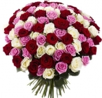 Букеты цветов Прекрасныq букет из роз разных цветов аватар