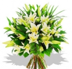 Букеты цветов Букет белых лилий аватар