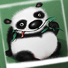Панды Панда жуёт бамбуковые побеги аватар