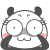 Панды Панда хлопает глазками аватар