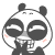 Панды Панда потирает нос аватар
