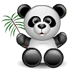 Панды Панда с веточкой аватар