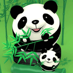 Панды Панда с дитёнышем аватар