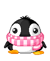 Пингвины Милый пингвин в шарфике аватар