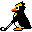 Пингвины Играющий пингвин аватар
