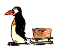 Пингвины Пингвин, везущий хвороста воз аватар