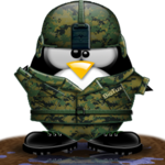 Пингвины Пингвин в военной форме аватар