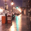 Погода Улица ночного города  под дождём аватар