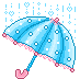 Погода Голубой зонтик аватар