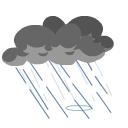 Погода Черная туча дождевая аватар