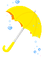 Погода Желтый зонт аватар